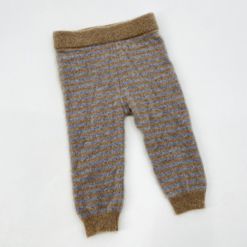 Les Lutins Cashmere brown & gray striped pants